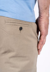 Juno hørshorts I sand