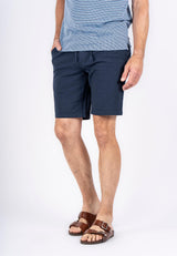 Juno hørshorts I navy