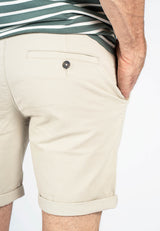 Becker chino shorts I lys sand