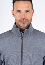Rai sweat cardigan I navy