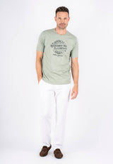 Diablo tee med print - mint
