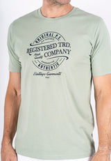 Diablo tee med print - mint
