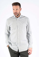 Egil stribet skjorte i grøn