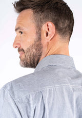 Egil stribet skjorte i navy