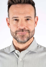 Gorm skjorte med stuktur i grøn