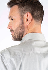 Gorm skjorte med stuktur i grøn