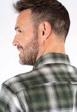 Mundo skjorte med tern i grøn