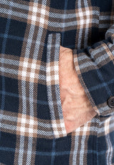 Baltic overshirt I navy med foer