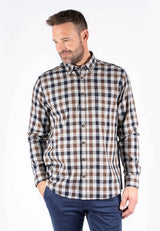 Murat skjorte med tern i brun