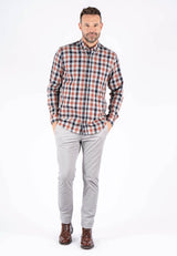 Murat skjorte med tern i orange