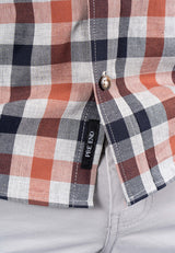 Murat skjorte med tern i orange