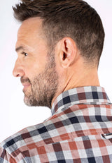 Murat skjorte med tern i orange