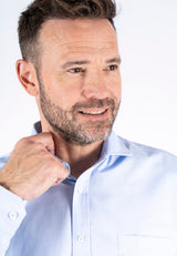 Egmont skjorte I lys blå