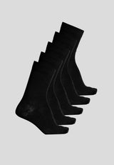 BAMBOO SOCKS 5-PAK i sort