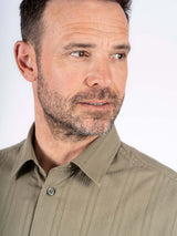 Jim kortærmet skjorte i army