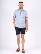 Thomas shorts med struktur i navy