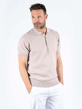 Charly strik polo med tern i sand