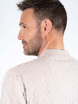 Charly strik polo med tern i sand