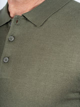 Sydney Viscose polo I armygrøn
