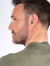 Sydney Viscose polo I armygrøn