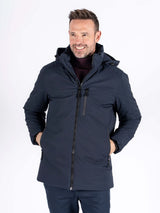 Russel jakke I navy