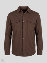 Jester overshirt i brun