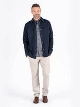Jester overshirt i navy