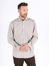Porter skjorte I sand tern