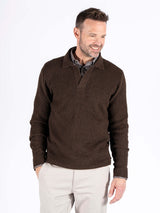 Scott strik polo i brun
