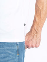 Johnson basic tee i hvid