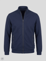 Tony sweat cardigan I navy