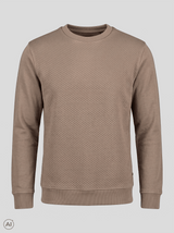 Carlton sweat o-neck I sand