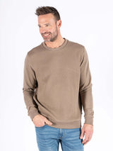 Carlton sweat o-neck I sand