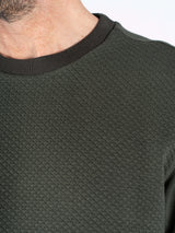Carlton sweat o-neck I grøn