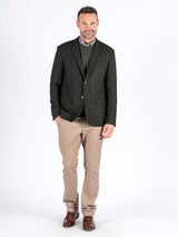 Palmer blazer I mørk grøn