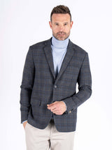 Collins blazer I grå tern