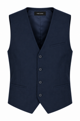Damon vest i navy