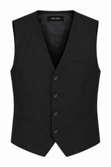 Damon vest i sort