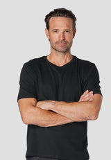 3-pak t-shirt i sort regular fit