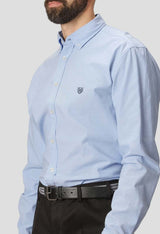 Oxford skjorte i blå