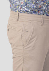 Robert 6055 chinos i beige