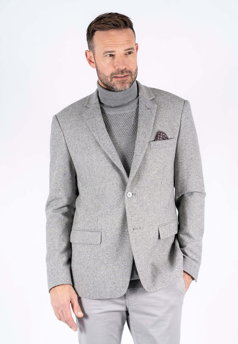 Alban blazer I grå