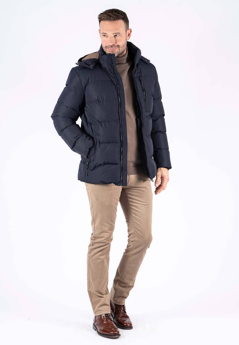 Ragner jakke i navy