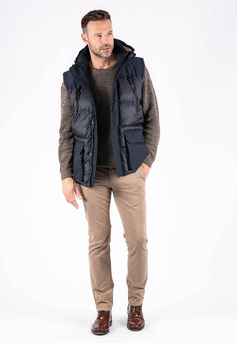 Eagle vest i navy