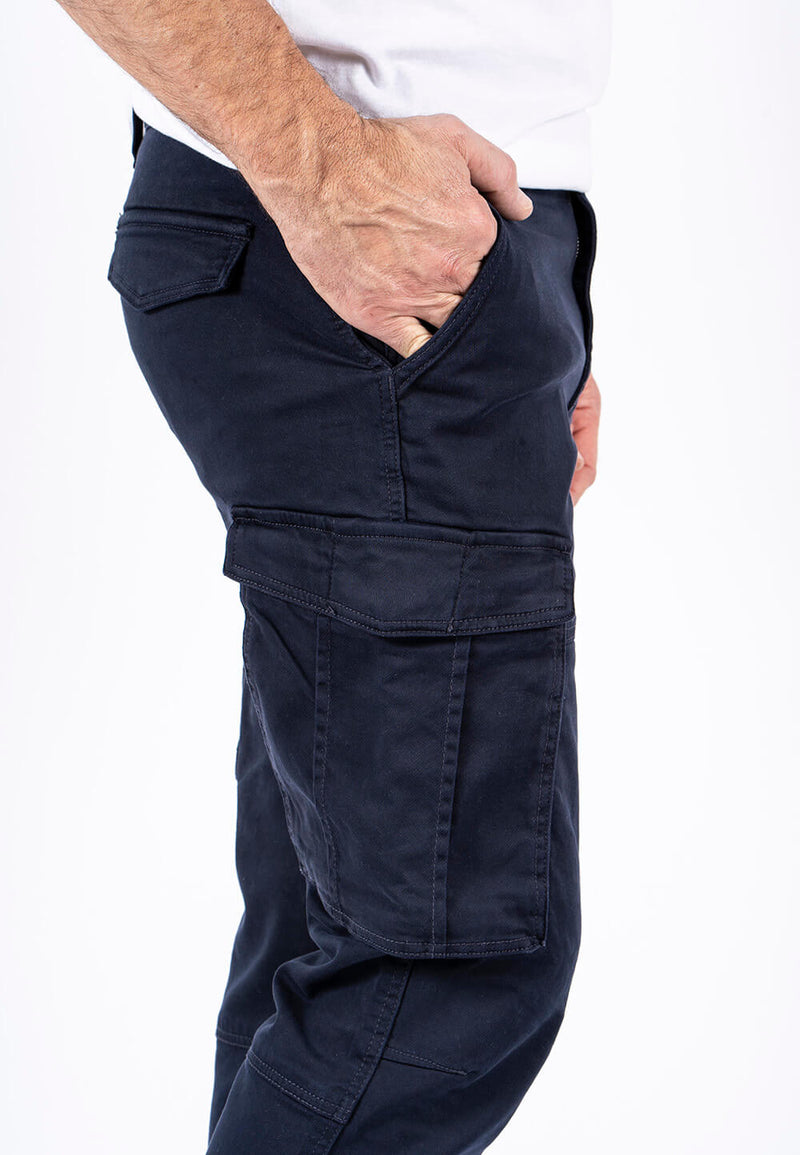 Elwood Cargo pants I navy