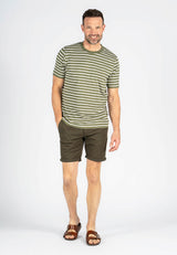 Becker chino shorts i grøn