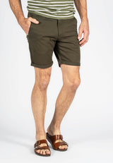 Becker chino shorts i grøn