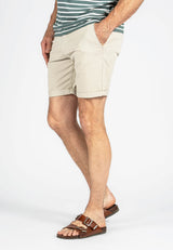 Becker chino shorts I lys sand