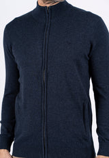 Malcom stik cardigan i navy