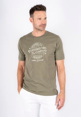 Diablo tee med print - army